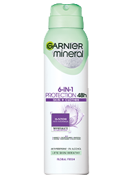 Garnier Mineral Deo Protection 6 Floral Fresh 48h antiperspirant Sprej